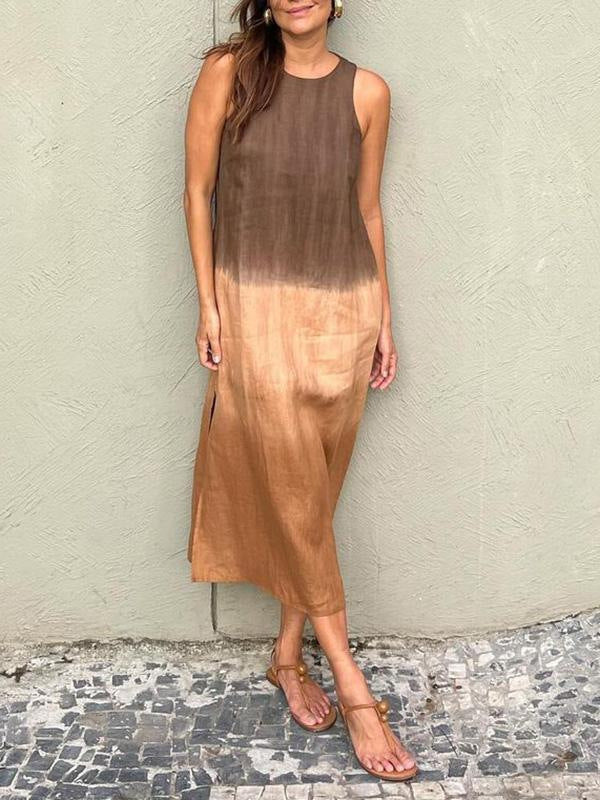✨ Auremia | Robe Élégante à Imprimé Naturel null