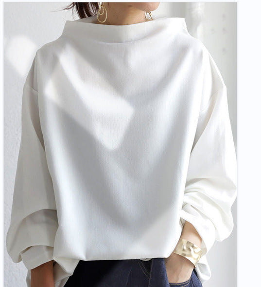 Elise High-Neck Soft Knit Top - Veryra