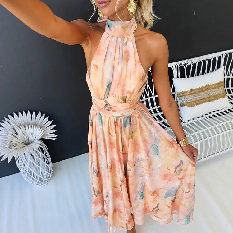 Dazy Blossom Midi Dress null