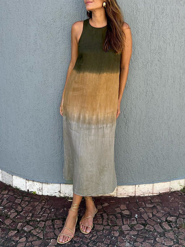 ✨ Auremia | Robe Élégante à Imprimé Naturel null