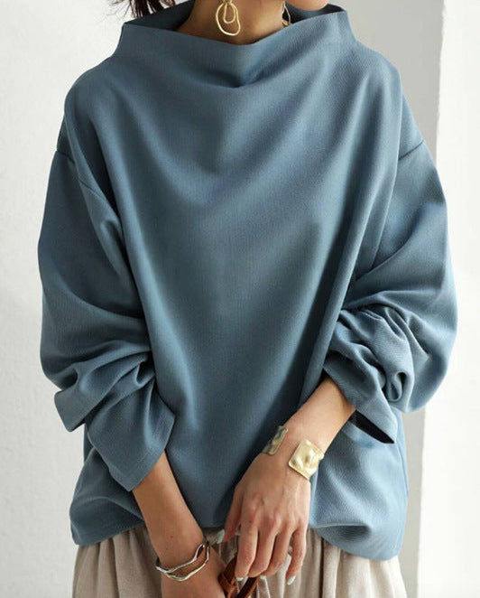 Elise High-Neck Soft Knit Top - Veryra