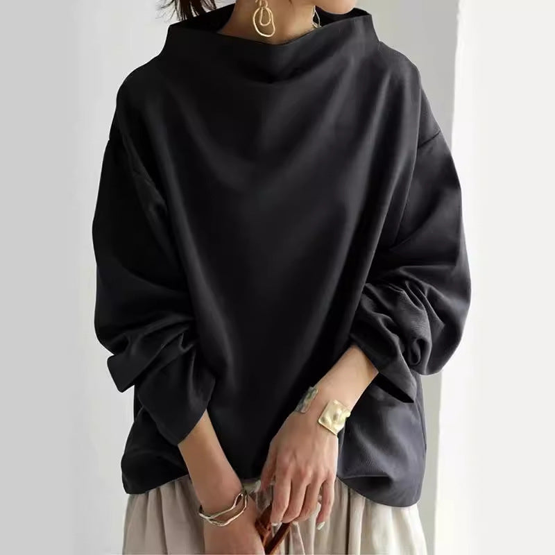 Elise High-Neck Soft Knit Top - Veryra