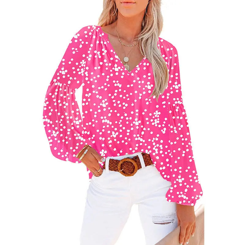 Women's Floral Blouse - Veryra