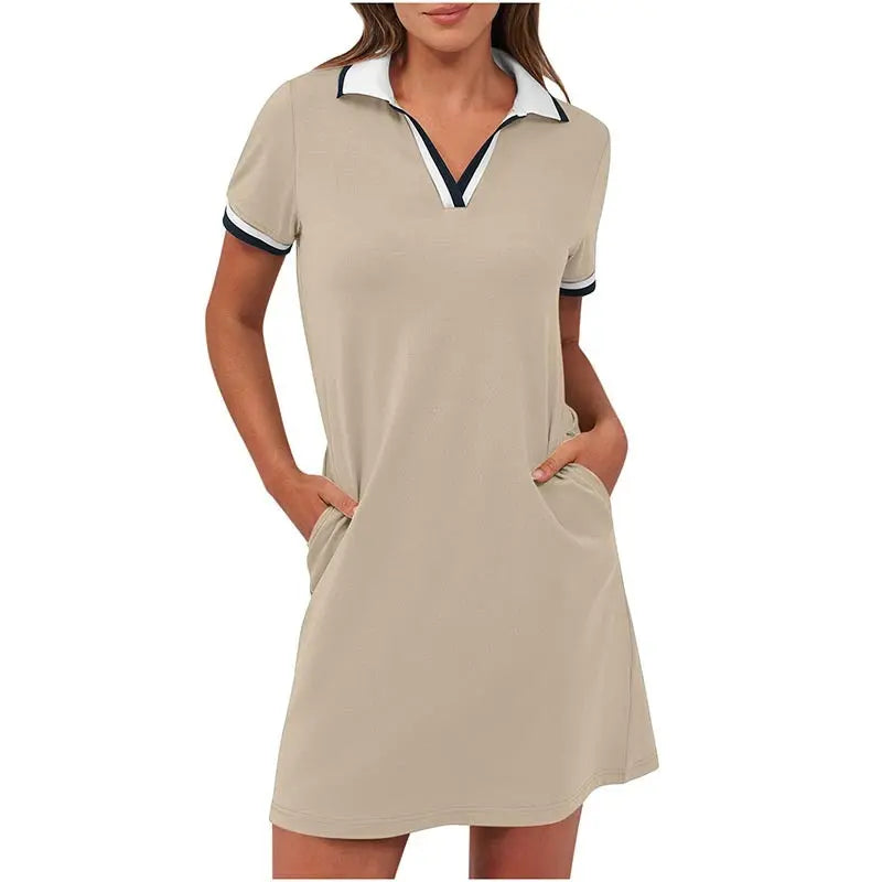 Ellevia Women's Polo Shirt Dress - Veryra