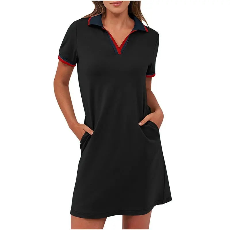 Ellevia Women's Polo Shirt Dress - Veryra