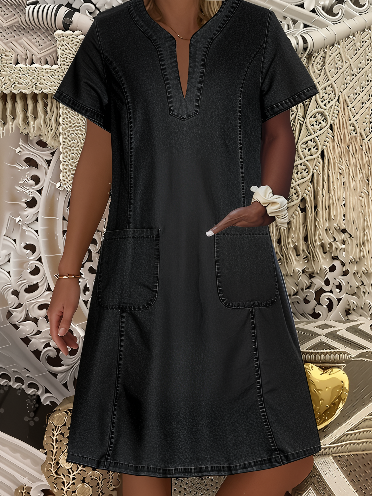 Sofea | Robe en jean douce null