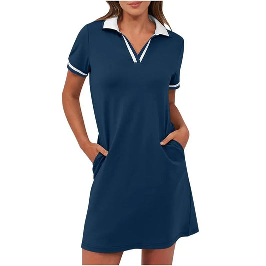 Ellevia Women's Polo Shirt Dress - Veryra