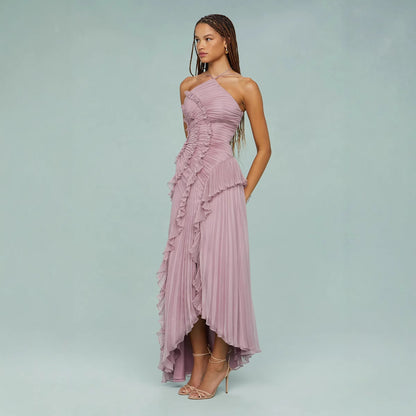 Éliane – Violet Dress with a Relaxed Fit (Copy) - Veryra