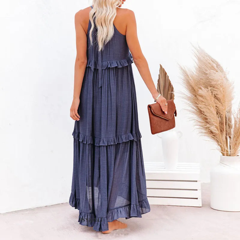 Sheila | Robe longue bohème fluide null
