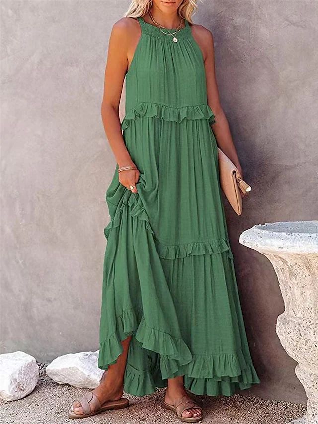 Sheila | Robe longue bohème fluide null