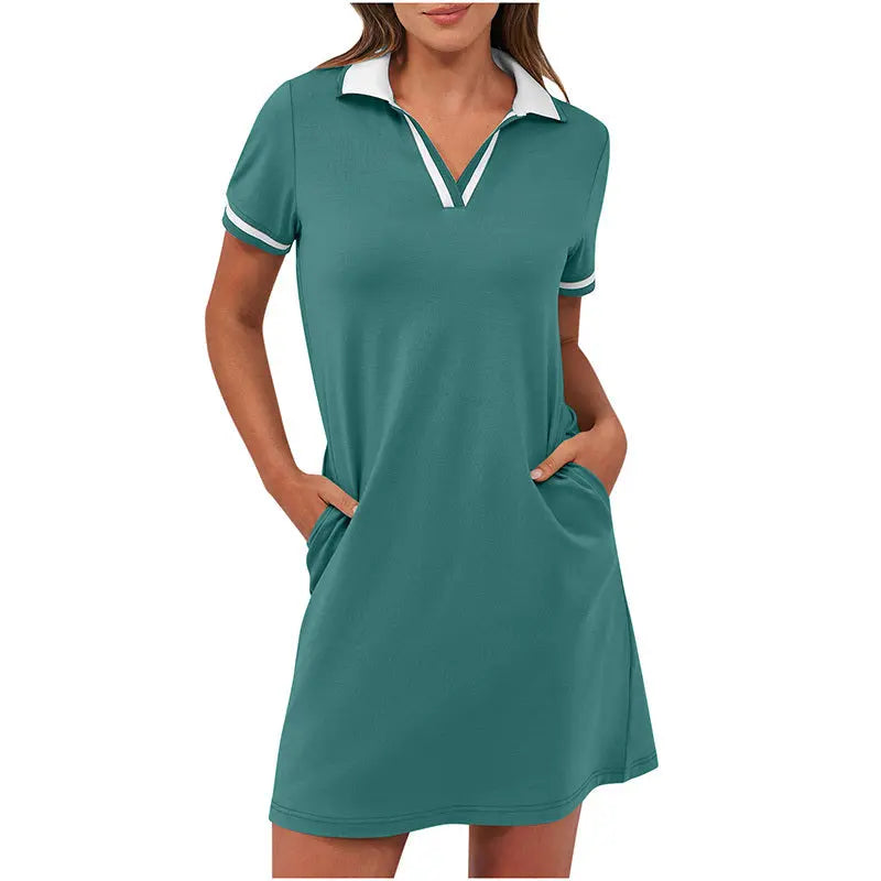 Ellevia Women's Polo Shirt Dress - Veryra