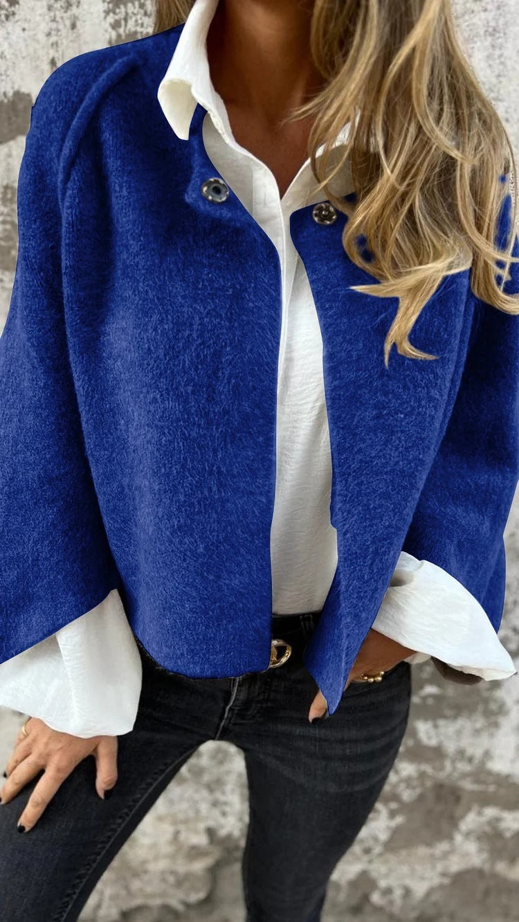 ELAINE | Veste courte avec des manches élégantes évasées null