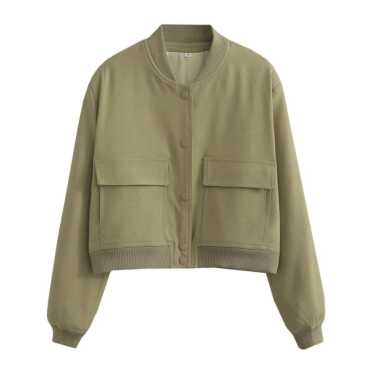 Women’s Fashion Bomber Jacket Coat - Veryra