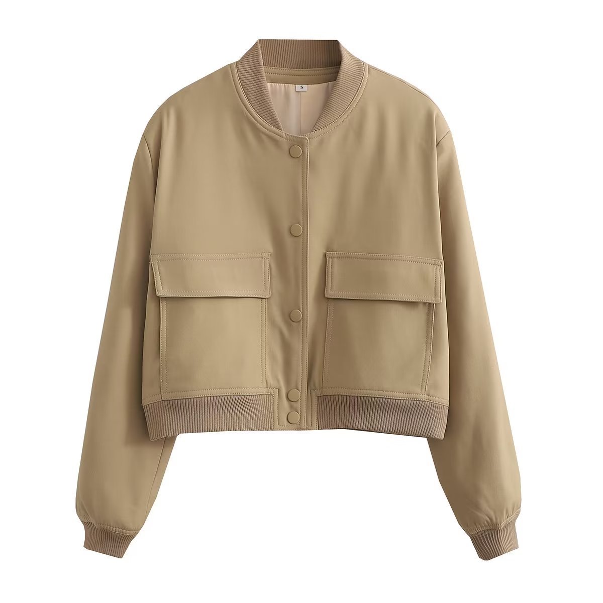 Women’s Fashion Bomber Jacket Coat - Veryra
