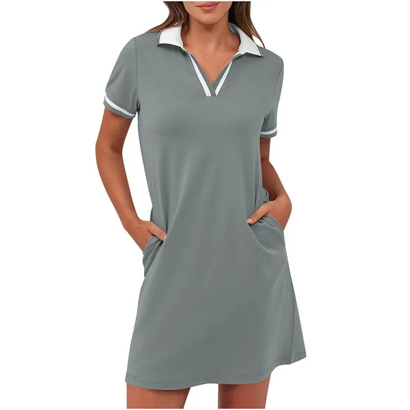 Ellevia Women's Polo Shirt Dress - Veryra
