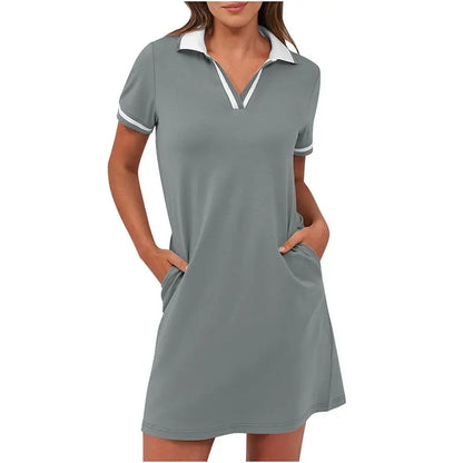 Ellevia Women's Polo Shirt Dress - Veryra