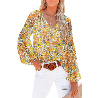 Women's Floral Blouse - Veryra