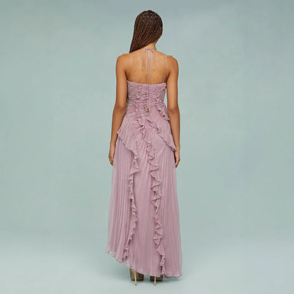Éliane – Violet Dress with a Relaxed Fit (Copy) - Veryra