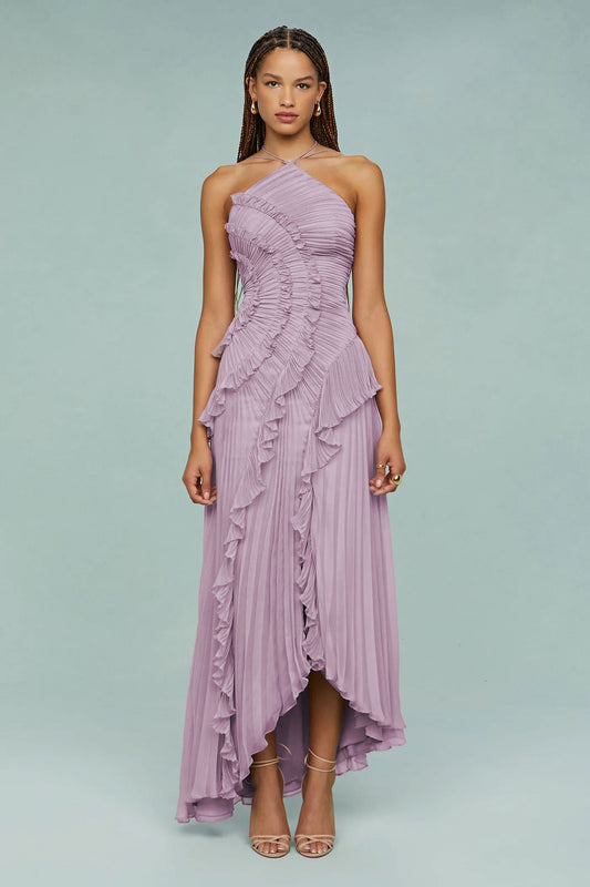 Éliane – Violet Dress with a Relaxed Fit (Copy) - Veryra
